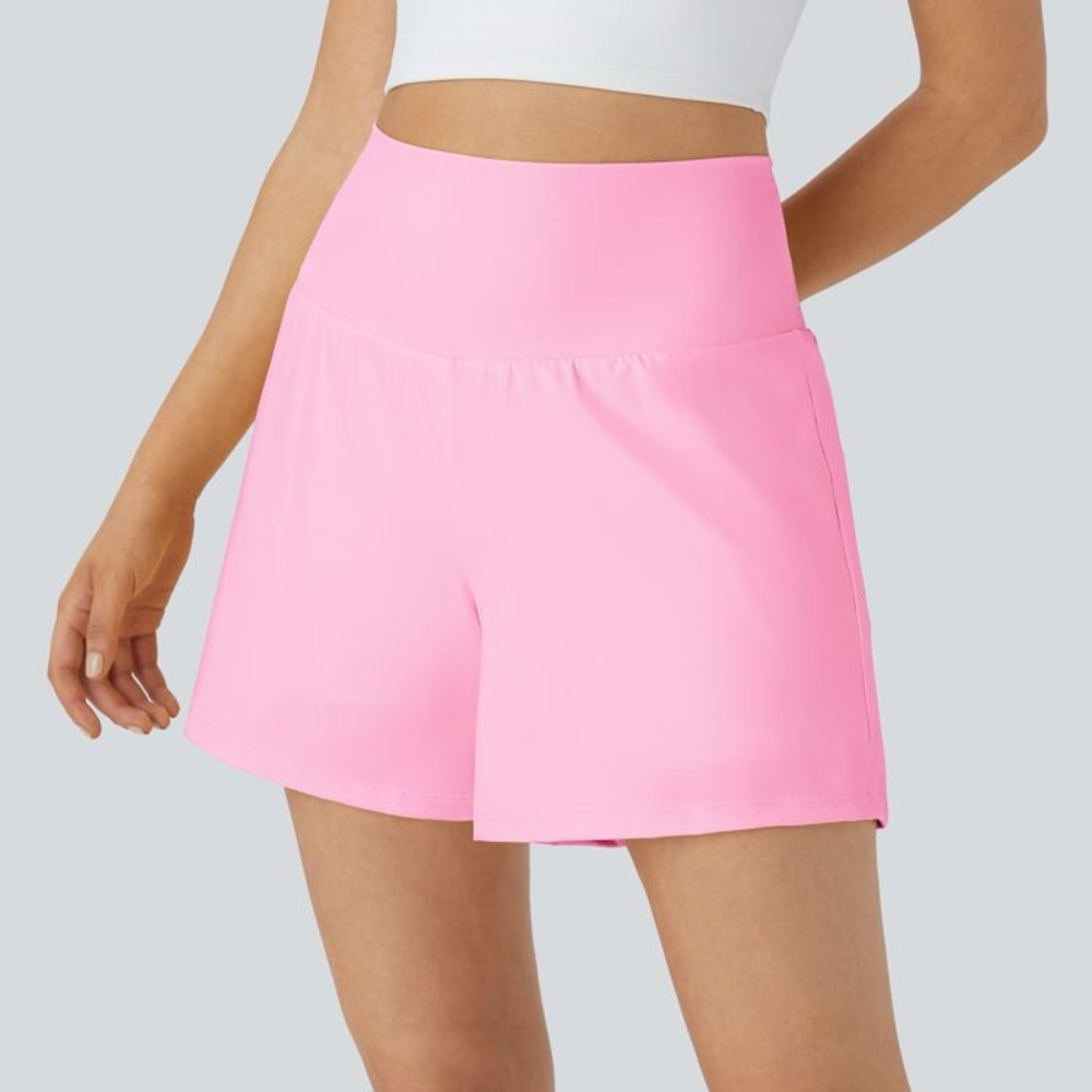 HALARA Softlyzero Airy Super High Waisted 2-in-1 Cool Touch Yoga Shorts
